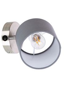 Atlanta Applique murale, Spot mural Luminaires Globo Lighting Nickel mat, 1 lumière