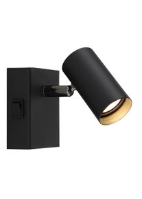 Este Applique murale, Spot mural Luminaires Globo Lighting LED Chrome, Noir, 1 lumière