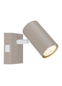 Robby Applique murale, Spot mural Luminaires Globo Lighting Sable, Blanc, 1 lumière