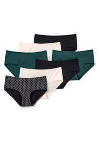 Tchibo - Figi - dla pań - rozmiar XL 48/50 - kolor: czarny/zielony