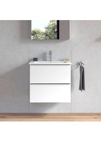 Duravit Plinero Meuble avec vasque, 2 tiroirs, 23366300001+PL8205018180000,