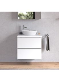 Duravit Plinero Meuble avec vasque, 2 tiroirs, 2371400070+PL8205018180000+PL8201018180000,