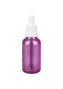 30ml Pipettenflasche weiß mit Originalitätsring PurpleLine UT18/30