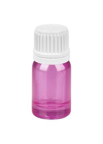 5ml Flasche 11mm Schraubverschluss weiß mit Originalitätsring PurpleLine UT18/5