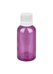 30ml Flasche 11mm Schraubverschluss weiß mit Originalitätsring PurpleLine UT1...