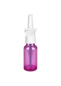20ml Nasensprayflasche. weiß/tr.. mit Standardverschluss PurpleLine UT18/20