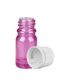 5ml Tropfflasche 0.7mm weiß mit Originalitätsring PurpleLine UT18/5