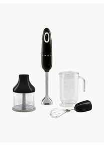 Smeg Håndblender 50's Style med Tilbehør Sort Ø 7 x H 41 cm