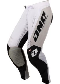 ONE Industries X-197 White Out, textile pants , color: White/Grey/Black , size: 28