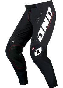 ONE Industries X-197 Uno, textile pants , color: Black/White , size: 30