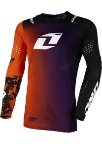 ONE Industries X-197 Daze, jersey , color: Orange/Purple , size: M