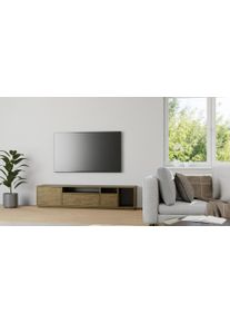 Pickawood Oak sideboard - Solid wood TV furniture Oak