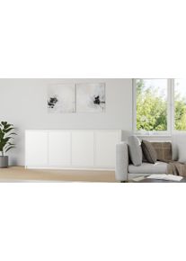 Pickawood Meuble moderne scandinave - commode sur mesure MDF Peint