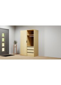 Pickawood Armoire en ch&ecirc;ne M&eacute;lamin&eacute; premium
