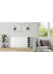 Pickawood Custom-made white chest of drawers Coated MDF