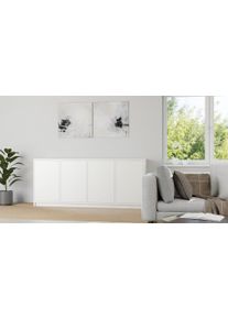 Pickawood Meuble moderne scandinave - commode sur mesure MDF Peint