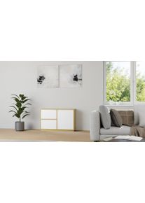 Pickawood Meuble bas scandinave sur mesure Chêne