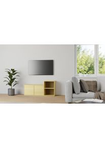 Pickawood Asymmetrical sideboards in birch Birch