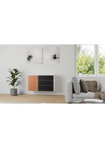 Pickawood Stylish made to measure hanging sideboard Coated MDF