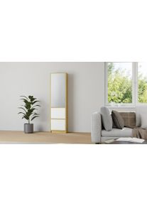 Pickawood Narrow bespoke display cabinet Oak