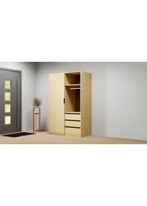 Pickawood Armoire en ch&ecirc;ne M&eacute;lamin&eacute; premium