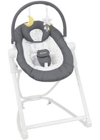 badabulle Compact'up Moonlight Babywippe | grau