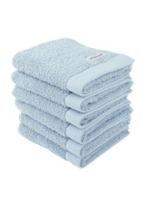TOM TAILOR Ręcznik dla mężczyzn jasnoniebieski / biały Rozmiar 30x50cm