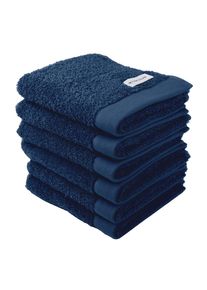 TOM TAILOR Ręcznik dla mężczyzn ciemny niebieski Rozmiar 30x50cm