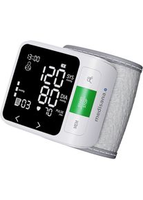 Medisana , Handgelenk-Blutdruckmessgerät »BW 360« , weiß , Je 199 Speicherplätze für 2 Benutzer und Berechnung des Durchschnittswerts basierend der...
