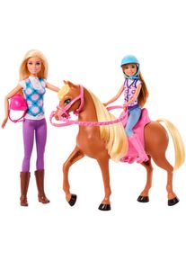 Barbie , Anziehpuppe »Sisters Riding Lesson« , bunt