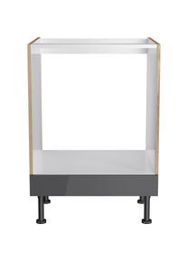 Optifit , Herdumbauschrank »Klara« Breite 60 cm , anthrazit/wildeiche , wildeiche
