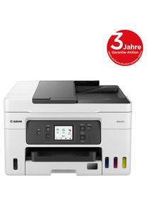 Canon , Multifunktionsdrucker »MAXIFY GX4050« 4in1 Tintenstrahl-Multifunktionsgerät mit ADF / niedrigen Druckkosten , weiß , 18/ 13 ISO-Seiten pro...