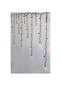 Eglo , LED-Lichterkette »GOLDEN WARM WHITE« 960 Stk.-flammig Lichterkette außen, Outdoor-Lichtervorhang, extra-warmweiß , schwarz, transparent
