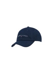 Tommy Jeans , Baseball Cap »TJW LINEAR LOGO 6 PANEL CAP« mit Logostickerei UNISEX , Dark Night Navy