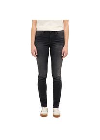 Mustang, Damen, Slim-fit-Jeans &raquo;Damen Style Shelby Slim&laquo;, 802 schwarz, L&auml;nge 30, 27 -L&auml;nge 30, 802 schwarz, Slim-fit Jeans mit mittlerer Bundh&ouml;he