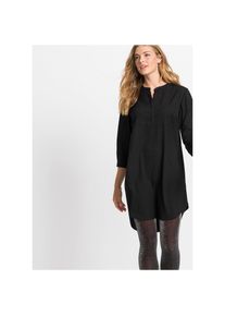 bonprix , Blusenkleid , schwarz , N-Gr , 46 -N-Gr , 46 , Blusenkleid mit modischem Design für einen stilvollen Auftritt