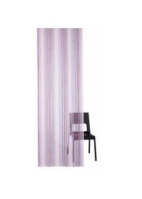 Weckbrodt-Gardinen Weckbrodt, Fadenvorhang &raquo;Leon&laquo; &Ouml;sen 1 Stk. tlg. Fadengardine, Insektenschutz, transparent, k&uuml;rzbar, Store, violett/flieder, Polyester, 160 cm, violett