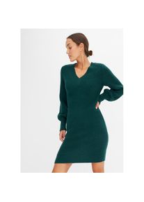 bonprix, Damen, Strickkleid &raquo;Strickkleid&laquo; Strickkleid, tiefgr&uuml;n, N-Gr, 44/46 (L) -N-Gr, tiefgr&uuml;n, Strickkleid mit elegantem Stil f&uuml;r einen modernen 
