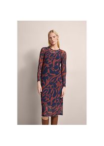 Bugatti , Damen , Blusenkleid mit Rundhalsausschnitt , marine , Normalgrößen , XS -Normalgrößen , XS , Mit Elasthananteil