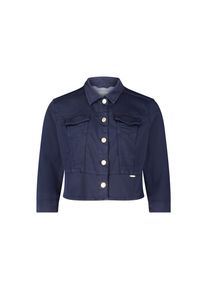 BETTY & CO Betty&Co , Jeansblazer »Jeansjacke mit Taschen« , Navy Blue , 36 , 36 , Passform: Tailliert