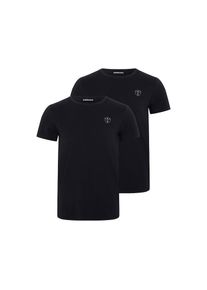 Chiemsee , Herren , T-Shirt , Black Beauty , M (48/50) , M (48/50) , Chiemsee Herren T-Shirt im Doppelpack