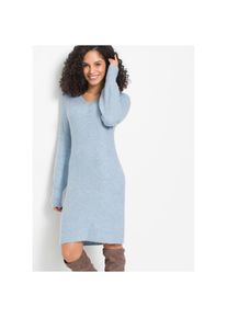bonprix , Strickkleid »Strickkleid« Strickkleid , puderblau meliert , N-Gr , 32/34 (XS) -N-Gr , 32/34 (XS) , Strickkleid mit elegantem Stil für...