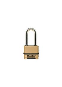 Master Lock Padlock Zinc PadlockYes, Yes, 9 mm Shackle, 56 mm Body, Zink - M175EURDLH