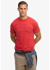 Superdry & Co T-Shirt Homme rouge taille S