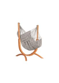 Marimex | Hojdacia sedačka so stojanom La Siesta Udine Outdoor, almond | 11640606