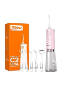 Bitvae Zahnseide Water flosser with nozzles set C2 (pink)