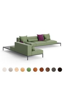 Eckcouch nach Ma&szlig; Ledercouch