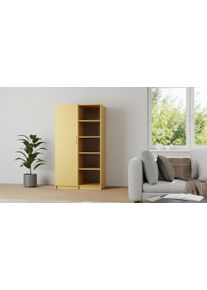 Pickawood Wardrobe with clothes rail Real wood veneer