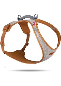Curli Alpine Belka Hundegeschirr, grau, XL