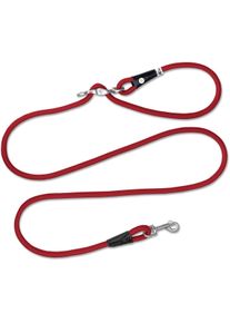 Curli Vario Comfort Hundeleine, circle red, S